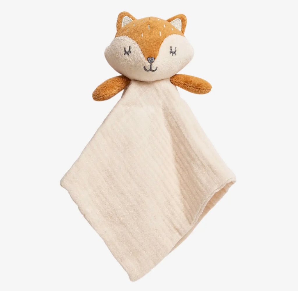 Fox Snuggle Blanket, Organic
Cotton Muslin