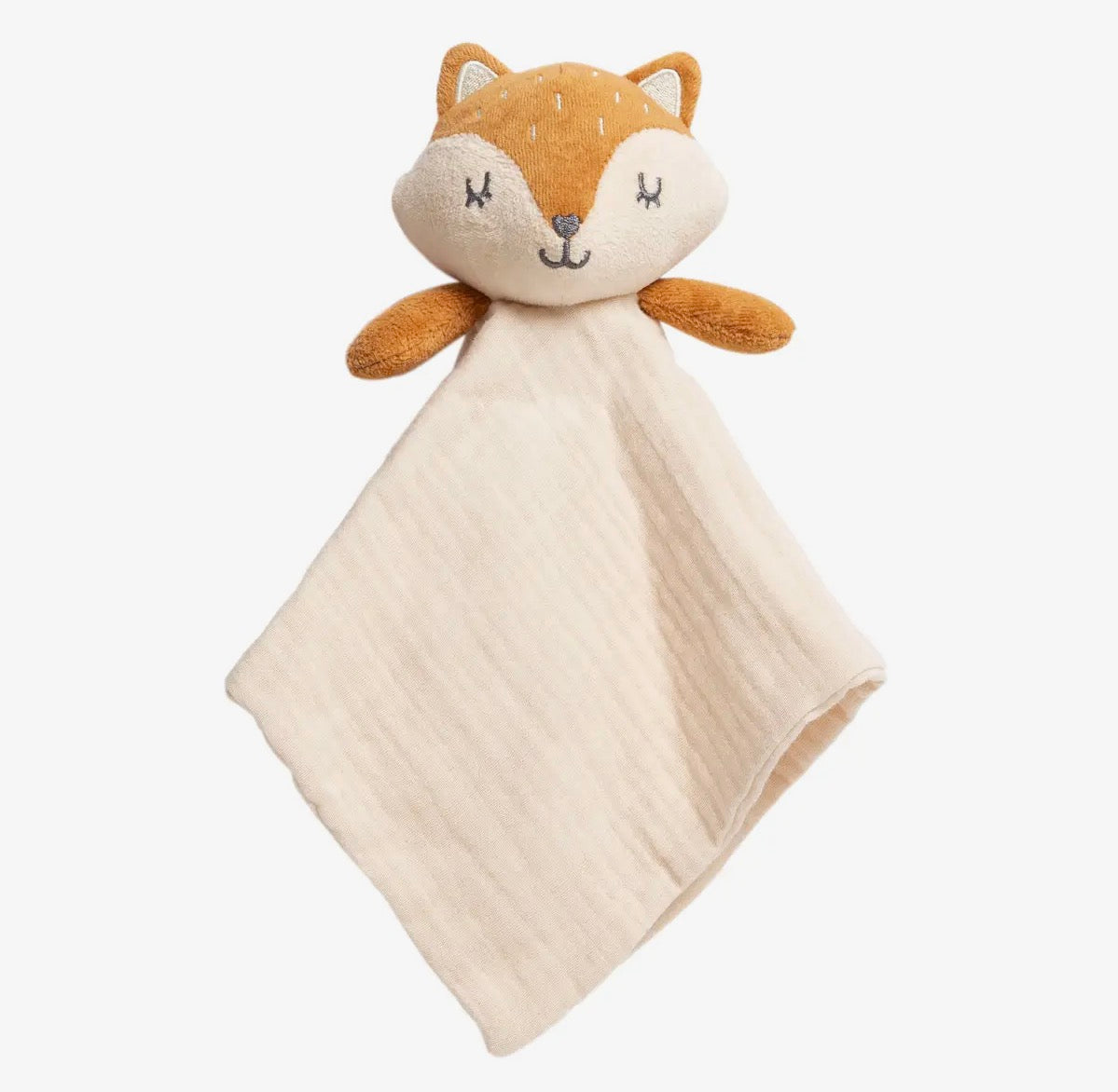 Fox Snuggle Blanket, Organic
Cotton Muslin