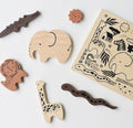 Wooden Tray Puzzle - Safari Animals