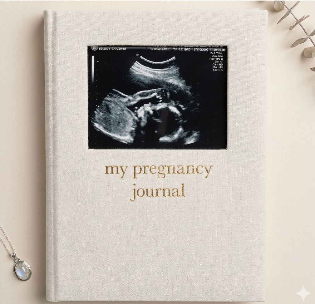 Linen Pregnancy Journal