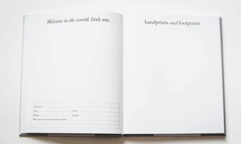 Baby's First Year Memory Book & Photo Album