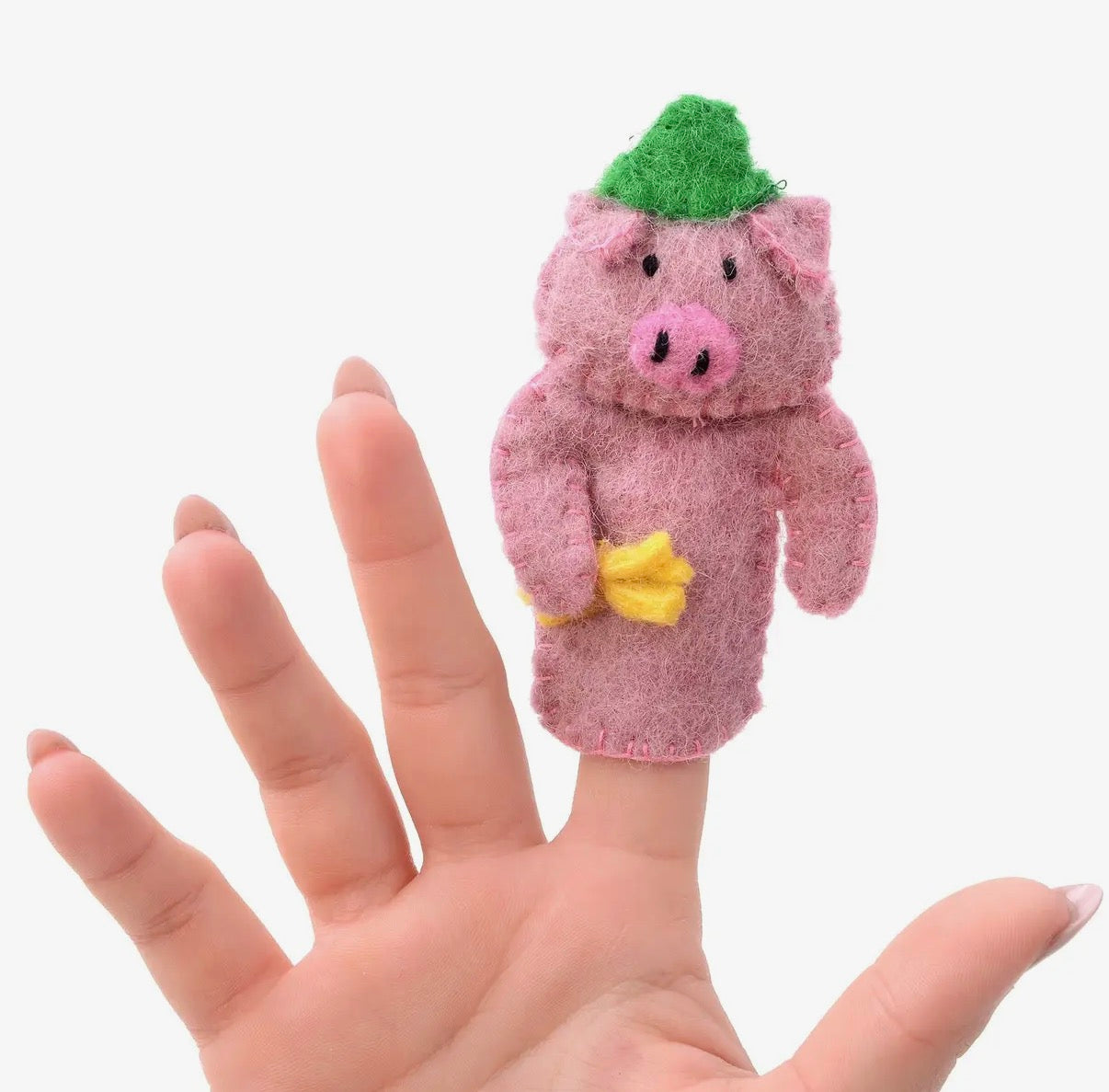 Three Little Pigs Finger Puppet Set