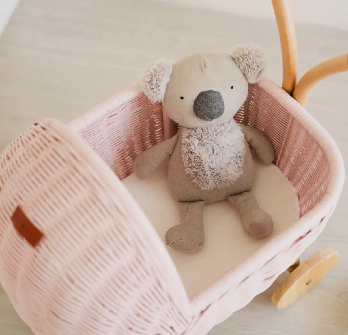 Handcrafted - Colette Doll Stroller (Pink)
- Rattan Wicker