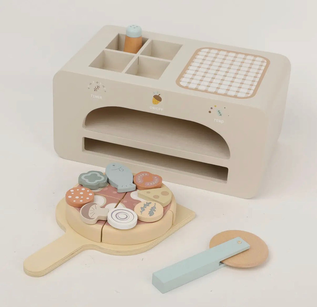 Wooden Pizza Oven Set