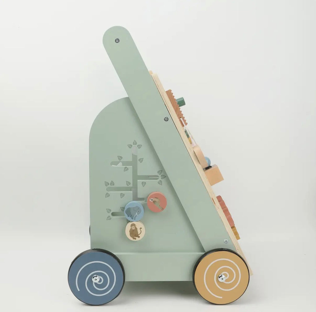 Wooden Baby Walker- Multi Activity