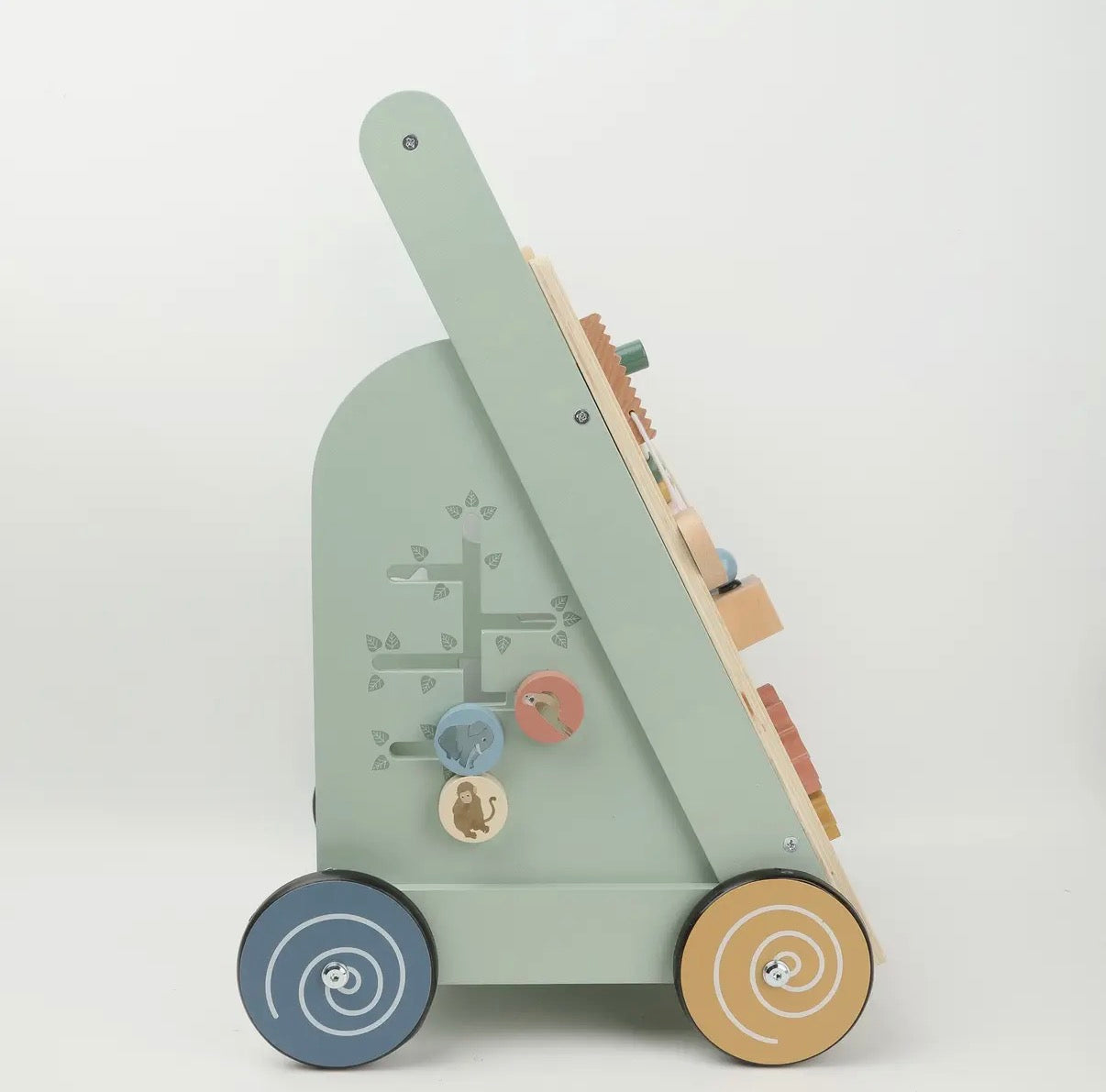 Wooden Baby Walker- Multi Activity