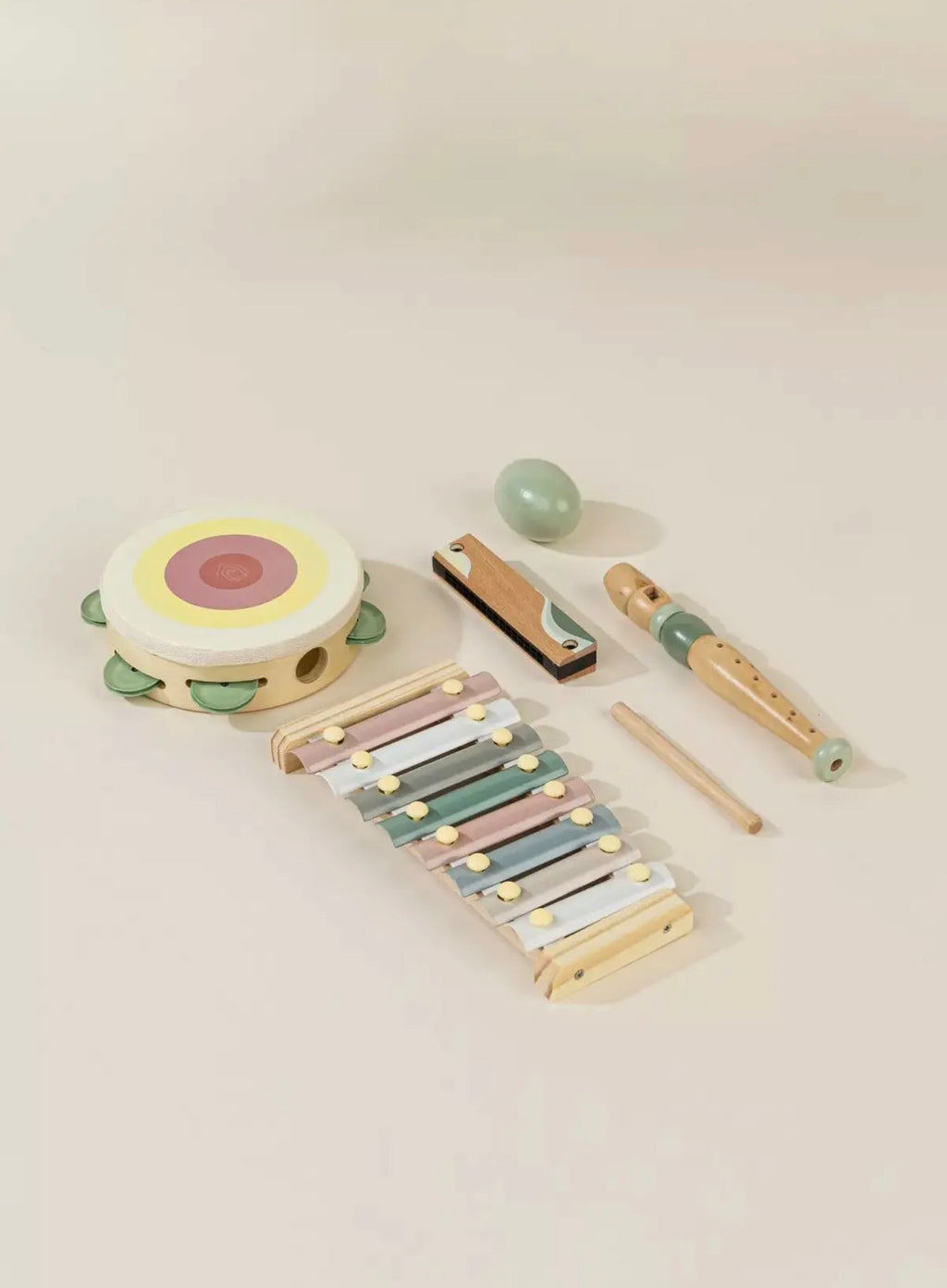 Wooden Musical Instruments Playset