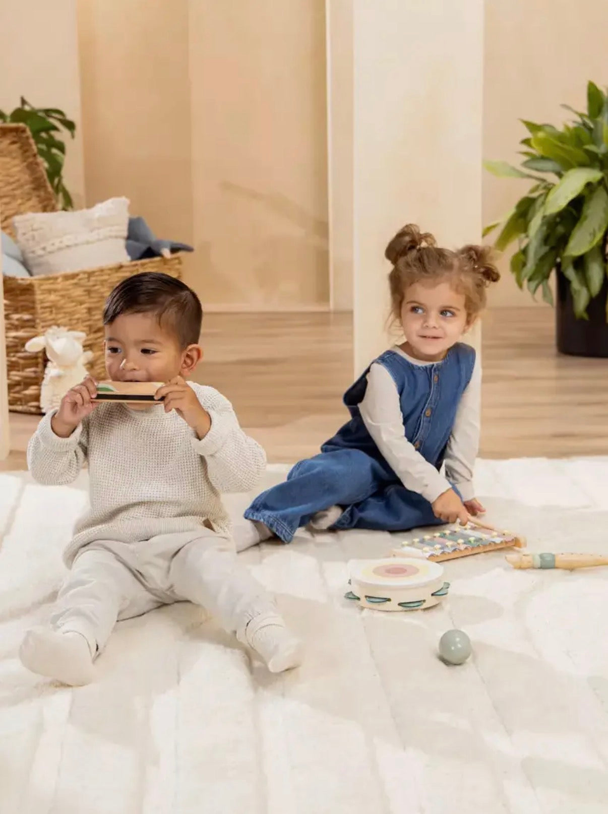 Wooden Musical Instruments Playset