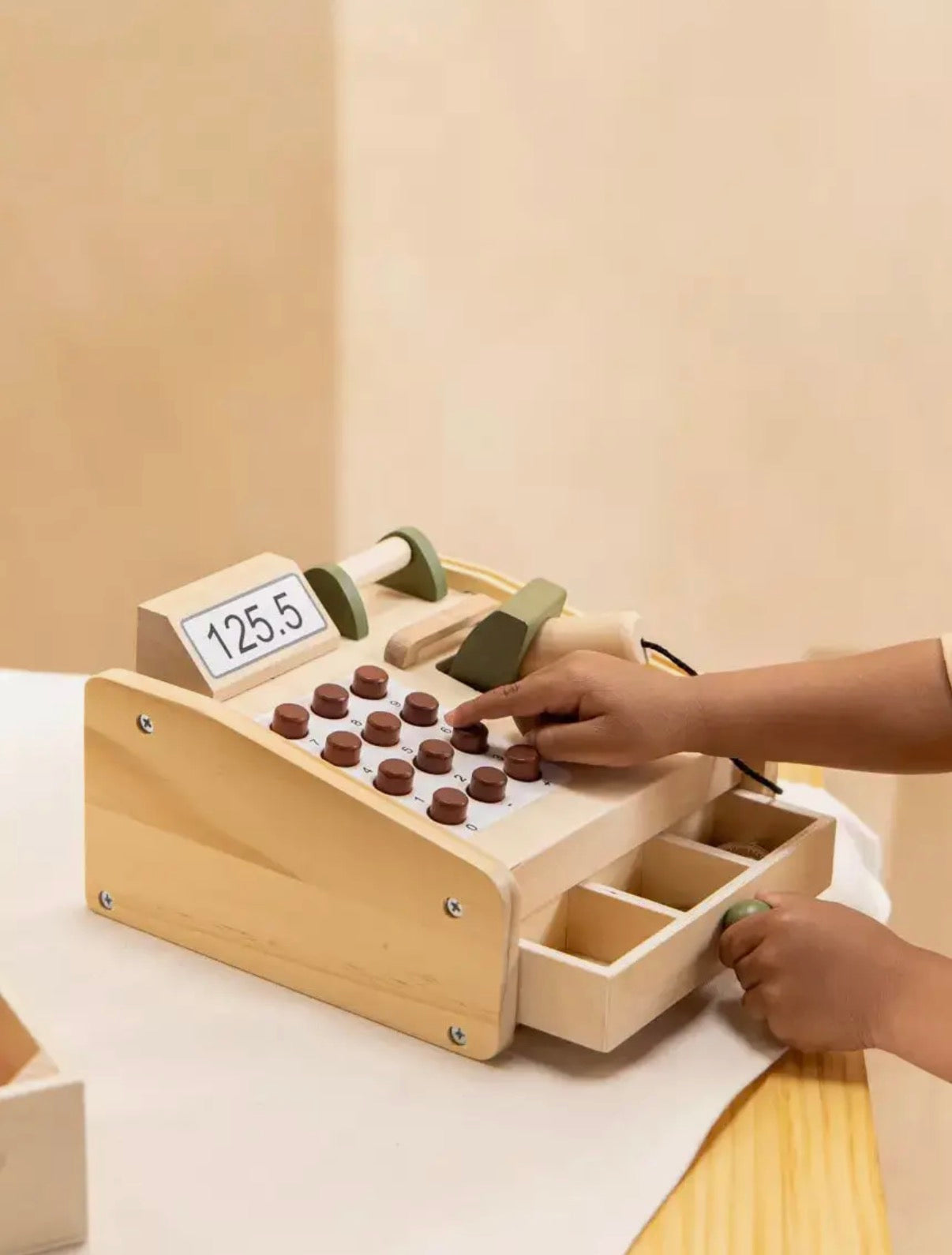 Wooden Cash Register