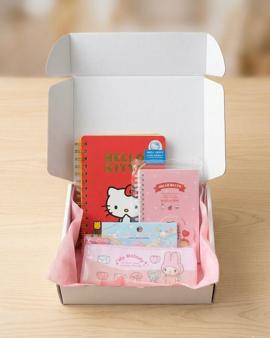 Sanrio Stationery Gift Box – Hello Kitty & My Melody