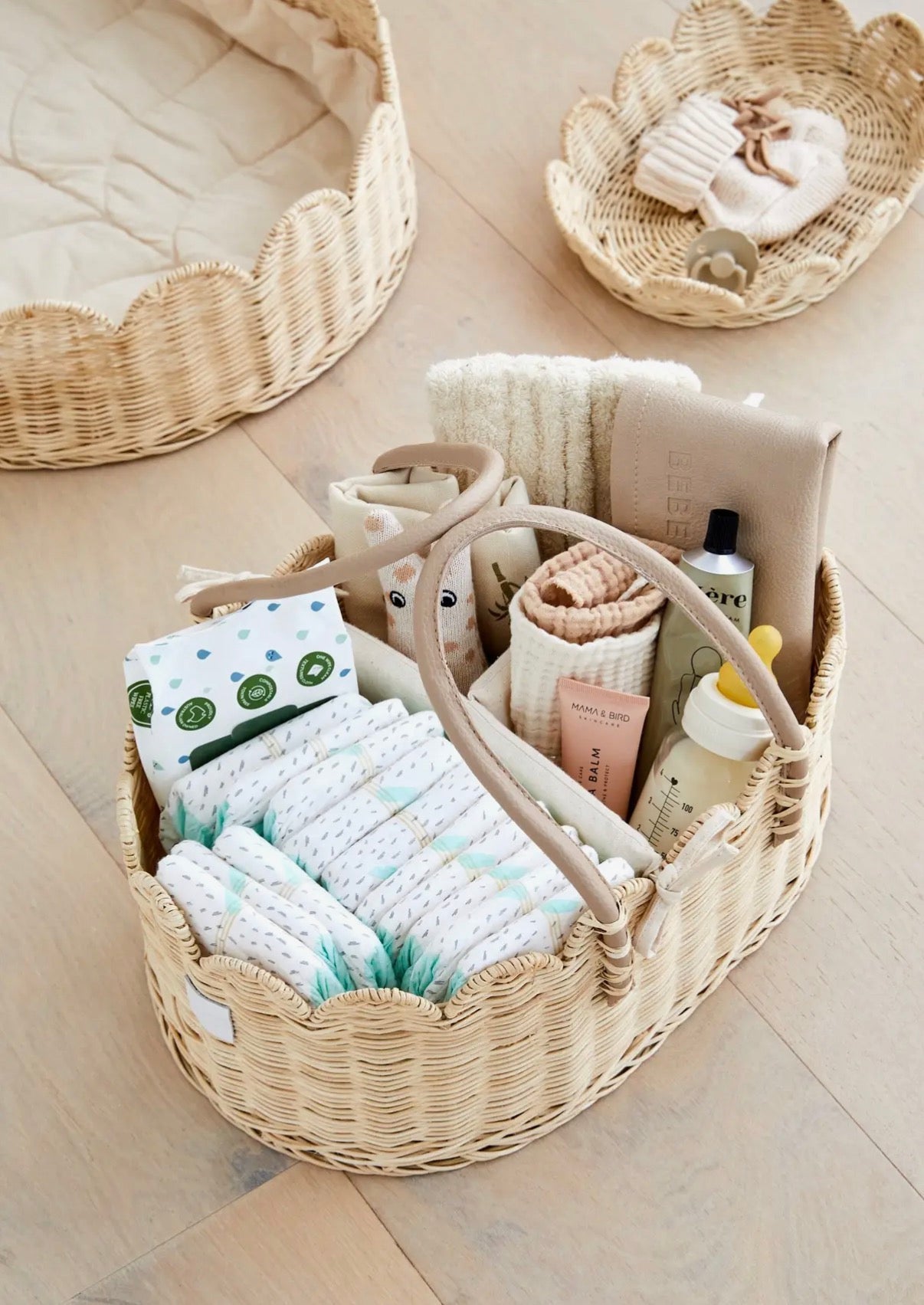 Diaper Caddy Natural