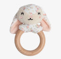Floral Bunny Wooden & Plush
Baby Teether