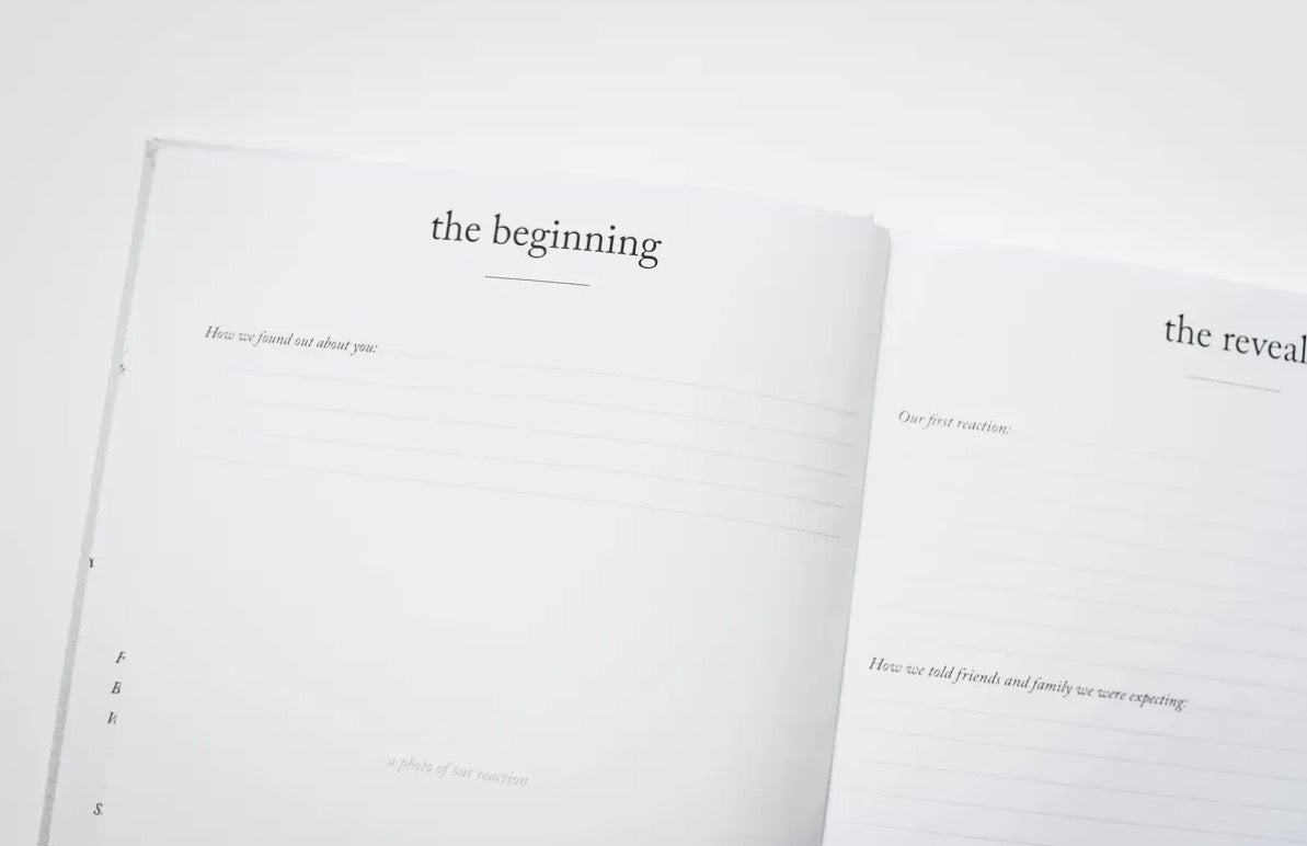 Baby's First Year Memory Book & Photo Album