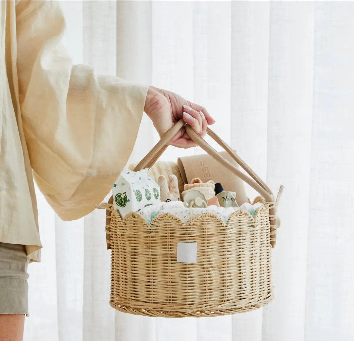 Diaper Caddy Natural